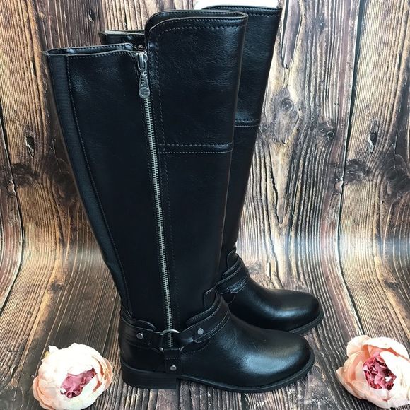 GBG Black Leather Boots - Picture 8 of 8